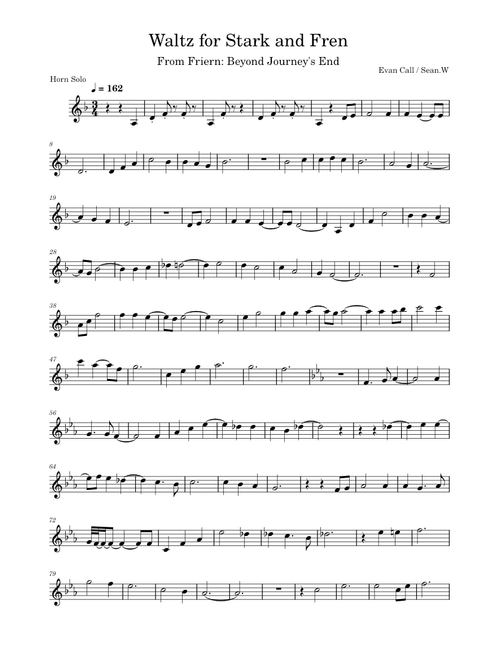 Waltz for Stark and Fern – Evan Call