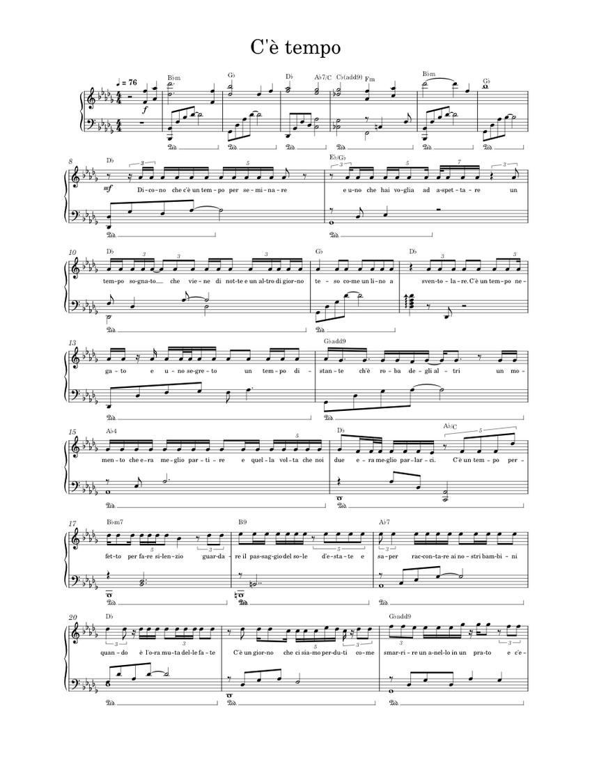 c-tempo-ivano-fossati-sheet-music-for-piano-solo-musescore