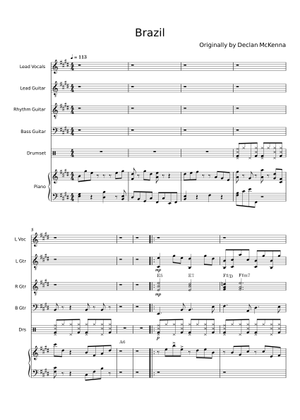 Brazil – Declan McKenna Brazil - Declan McKenna Sheet Music and Tab ...
