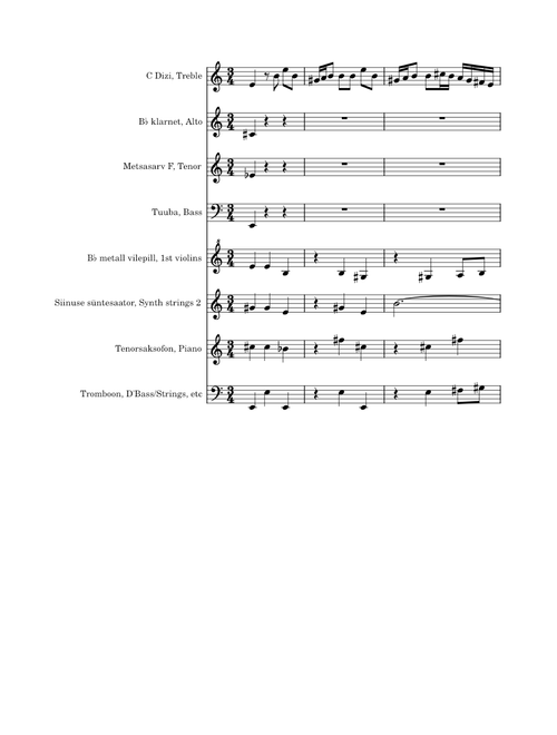 Singet dem Herrn ein neues Lied, BWV 225 – Johann Sebastian Bach - bars 75-150