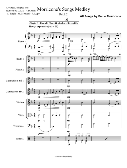 Morricone's Songs Medley