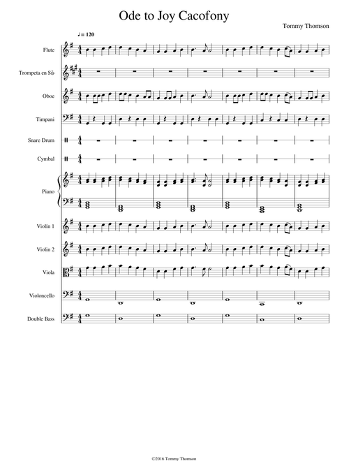 Ode To Joy - Ludwig van Beethoven