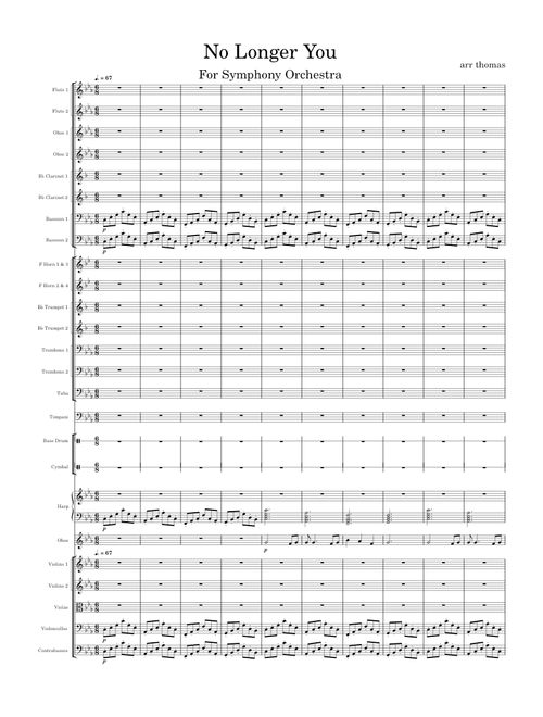No Longer You – Jorge Rivera-Herrans For Symphony Orchestra