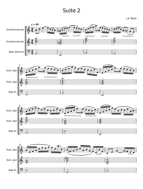 Orchestral Suite No. 2 in B Minor - J S Bach-Siloti;p0chacco