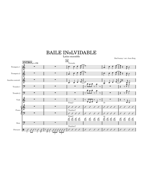 BAILE INoLVIDABLE – Bad Bunny