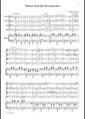 Free Der Rosenkavalier by Richard Strauss sheet music