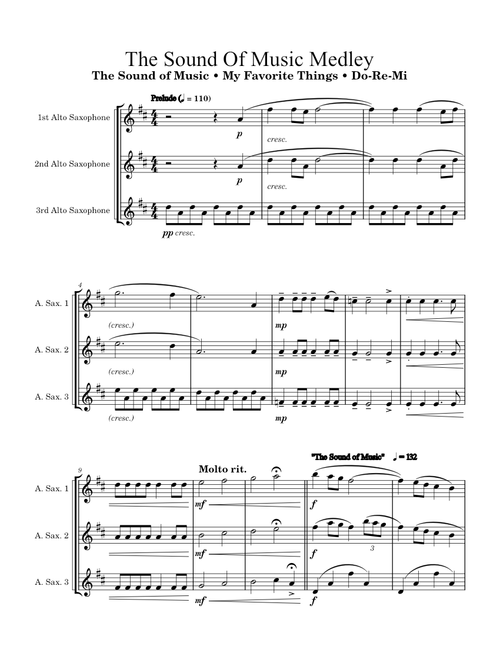 The Sound of Music Medley - Rodgers & Hammerstein