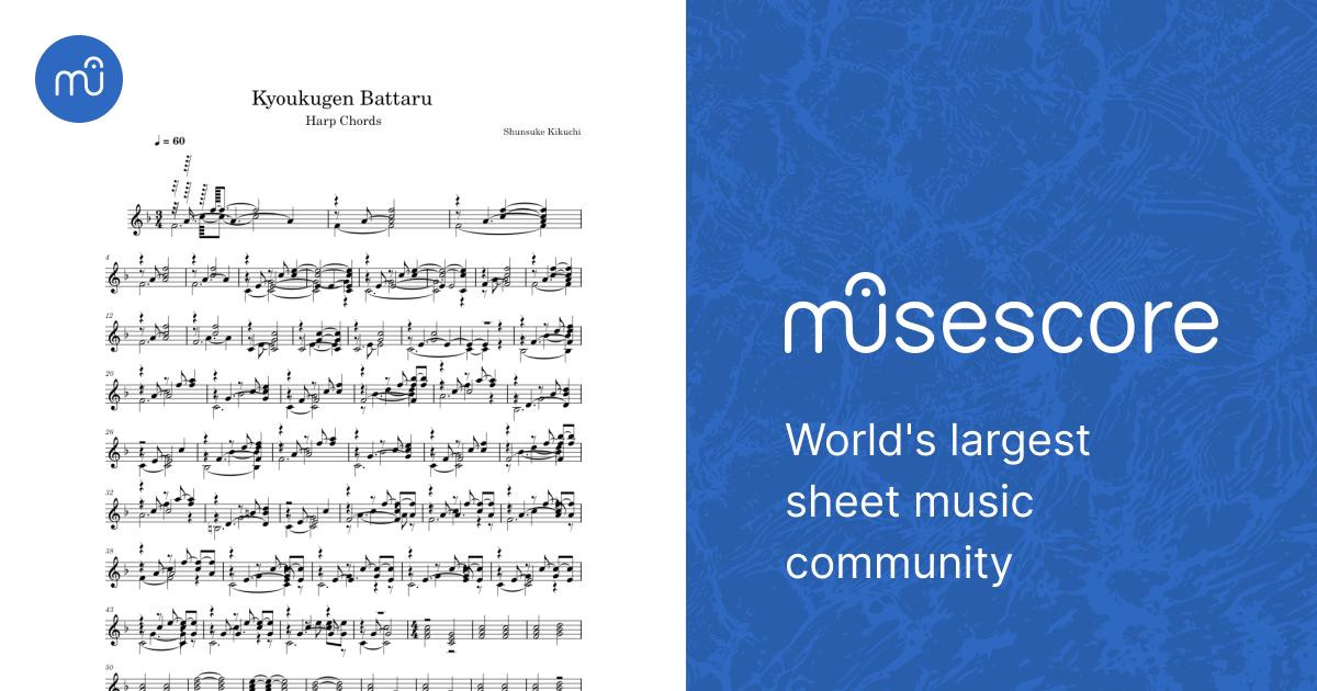 Kyoukugen Battaru M1420 – Shunsuke Kikuchi Sheet Music for