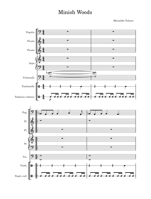 Minish Woods - The Minish Cap – Mitsuhiko Takano Minish Woods