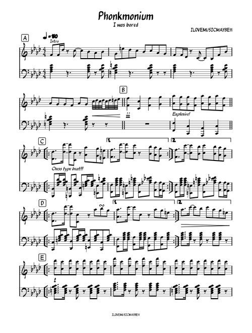 Phonkmonium - ILOVEMUSICMAYBE11 – ILOVEMUSICMAYBE11