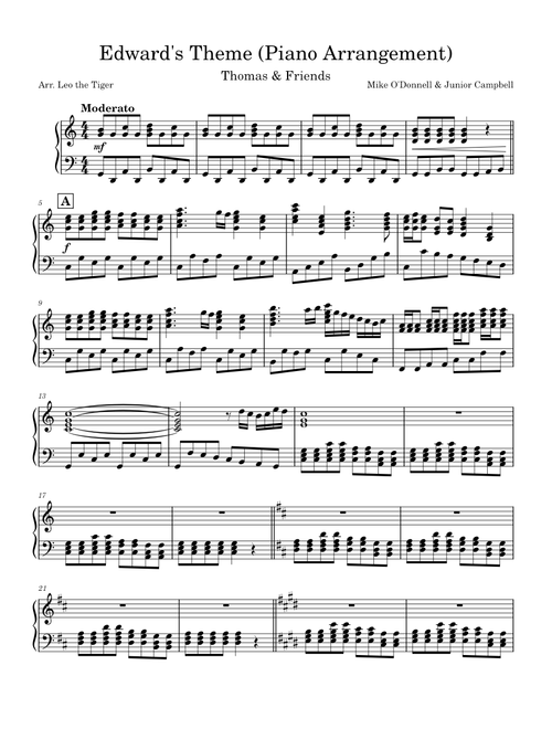 Edward's Theme (Thomas & Friends) – Mike O'Donnell