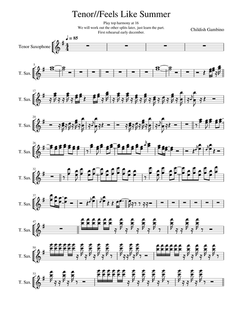 TENOR // Feels like summer // NOOMA