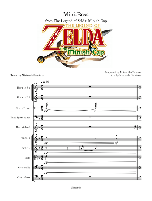 Mini-Boss - The Legend of Zelda: Minish Cap – Mitsuhiko Takano