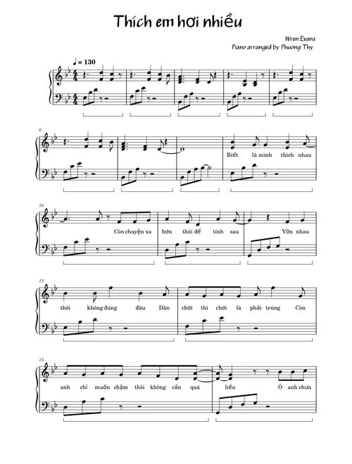 Thích em hơi nhiều