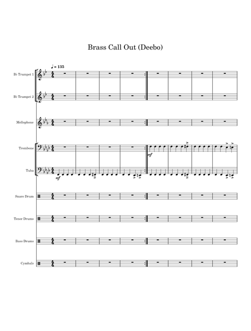 Brass Call Out (Deebo) Brass Only