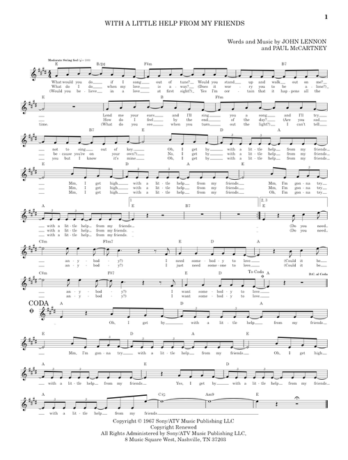 With A Little Help From My Friends - The Beatles, Joe Cocker (School of Rock - Vocals)