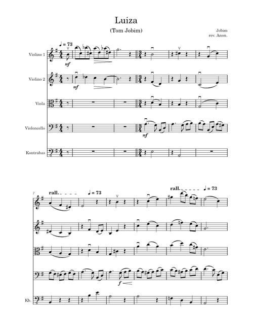 Luiza – Antônio Carlos Jobim