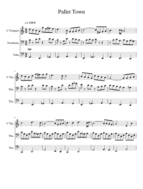 Pallet Town Music