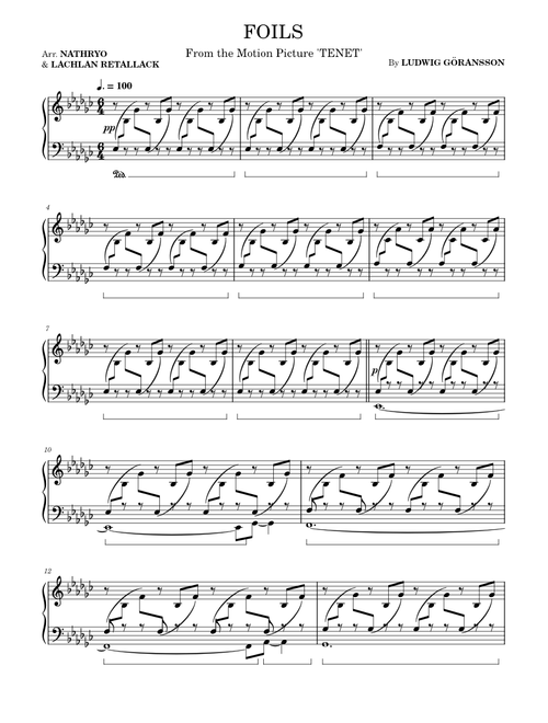 FOILS (but in 6/4) – Ludwig Göransson (Natharyo)