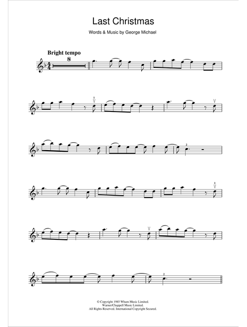 Last Christmas - Wham! (Violin Solo)