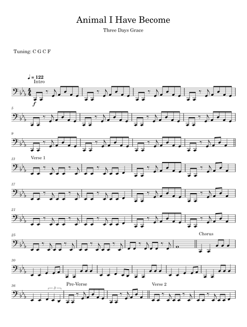 Animal i have become - Three Days Grace