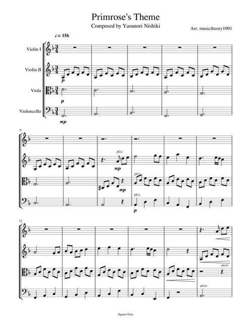 Primrose's Theme -- Octopath Traveler OST