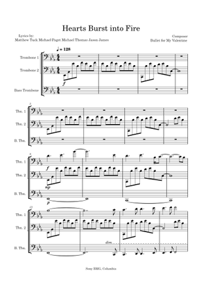 Hearts burst into fire – Bullet for My Valentine Sheet Music for