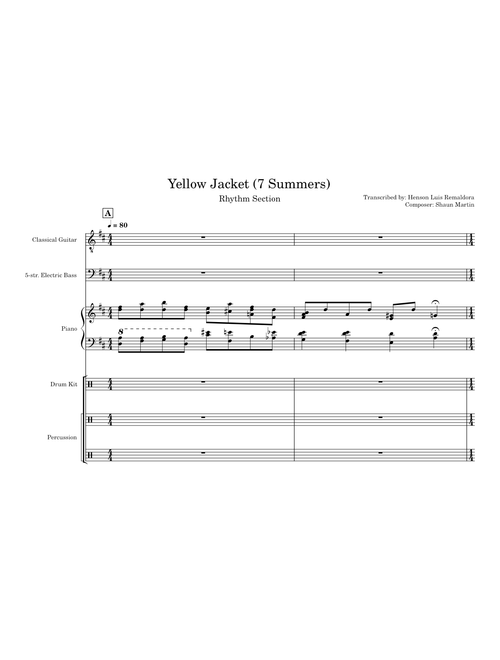 The Yellow Jacket – Shaun Martin