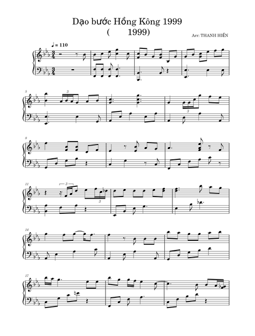 DẠO BƯỚC HỒNG KÔNG 1999 – thanhhien0101