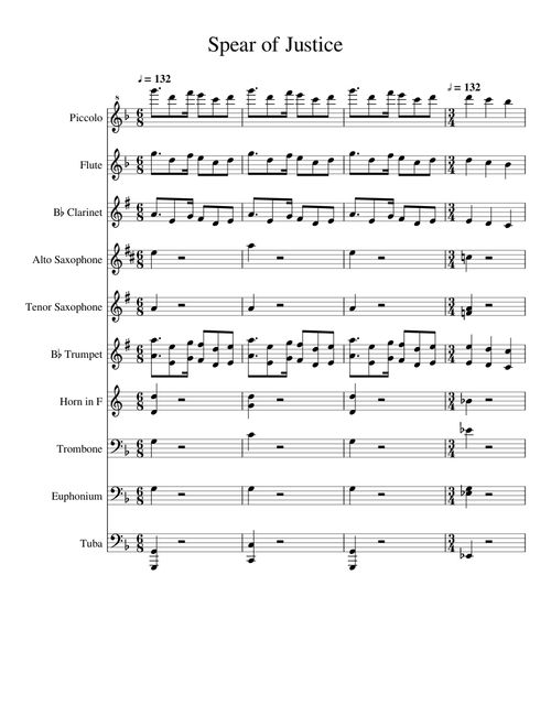 Spear of Justice - Undyne's Theme (not finished)