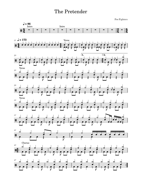 The Pretender - Foo Fighters