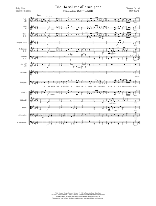 Madama Butterfly- Act III Trio