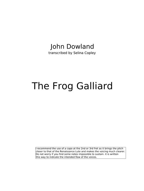 The-Frog-Galliard