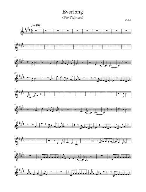 Everlong - Foo Fighters