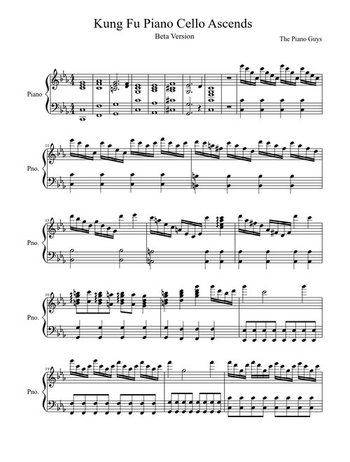 Kung Fu Piano 2