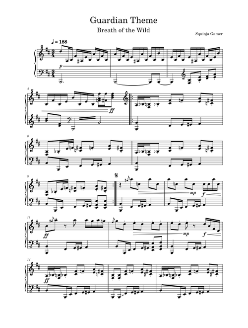 Guardian Theme (Breath of the Wild)
