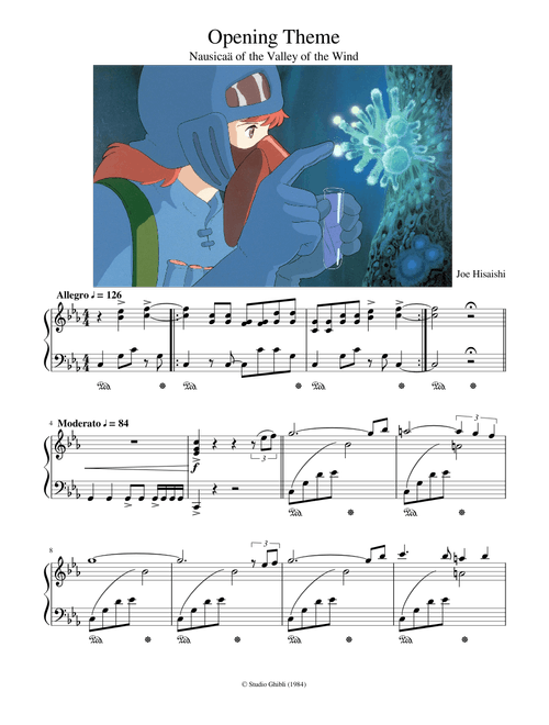Nausicaä of the Valley of the Wind ~ Opening