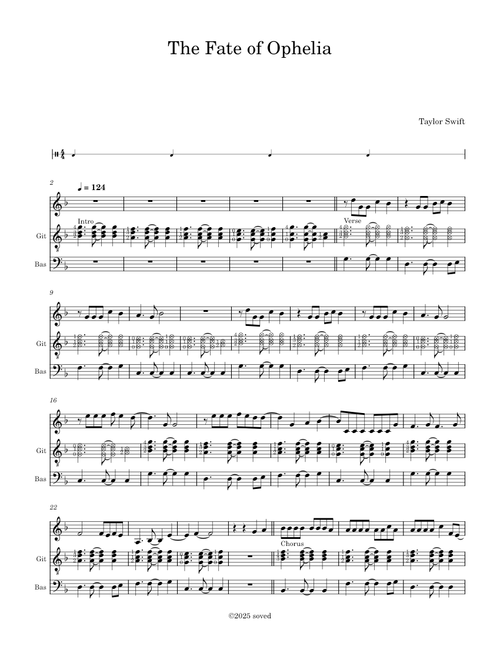 The Fate of Ophelia – Taylor Swift