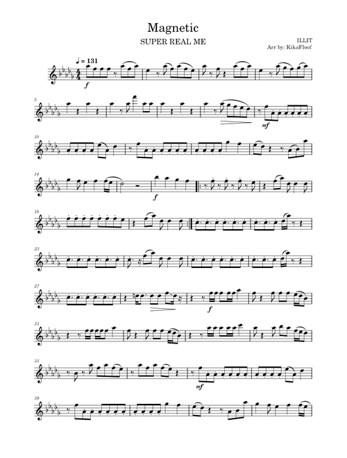 Magnetic – ILLIT -Violin-