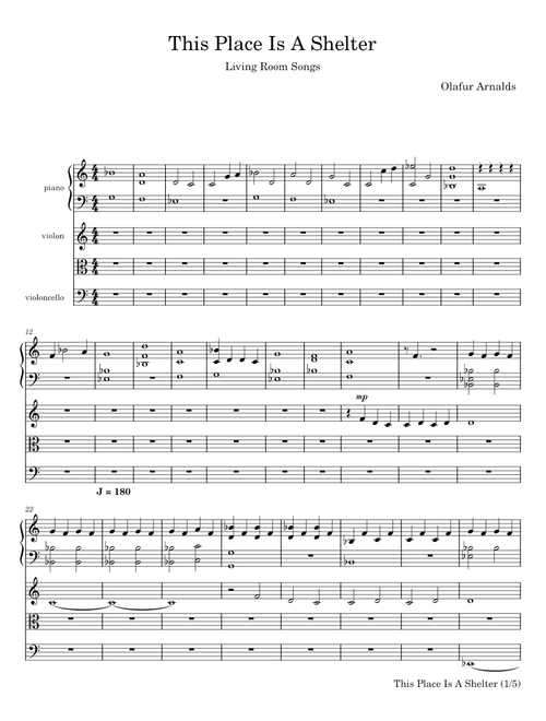 This Place Is A Shelter - Ólafur Arnalds