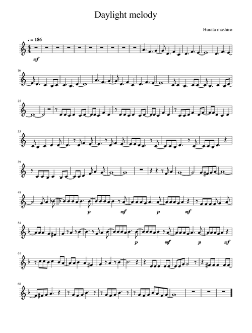 Daylight (melody)