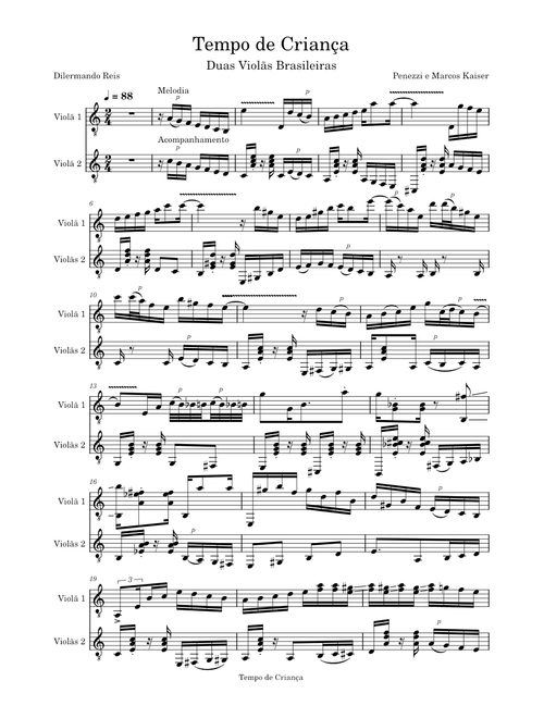 Choro Tempo de Criança – Dilermando Reis