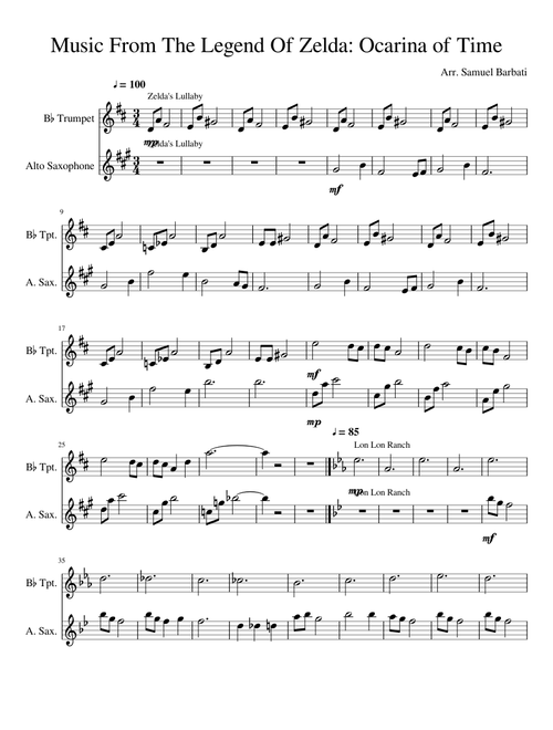Music From The Legend Of Zelda: Ocarina of Time
