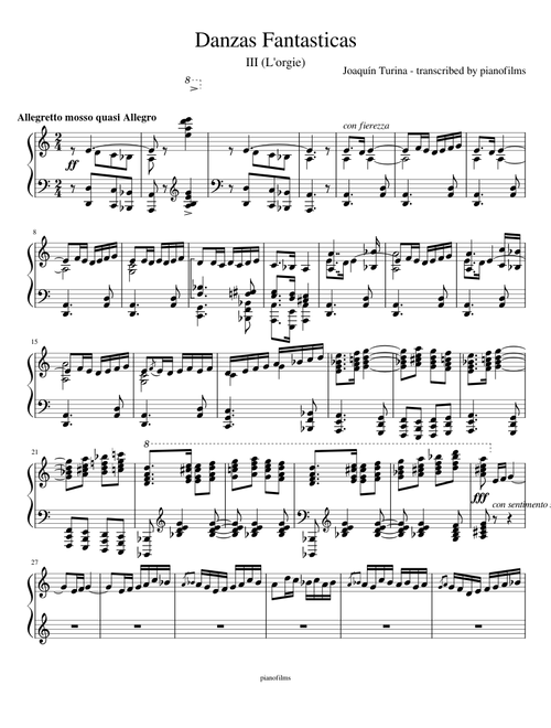 Danzas fantásticas, Op.22 – Joaquín Turina