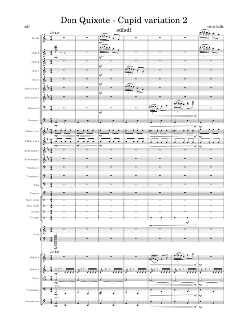 Don Quixote - Cupid variation – Ludwig Minkus orchestra arrangement.