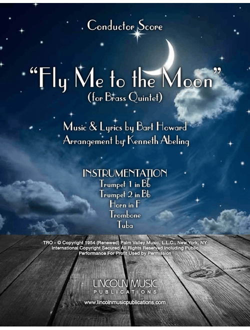 Fly Me To The Moon (in Other Words) (Arr. Kenneth Abeling) - Tony Bennett (Brass Ensemble)