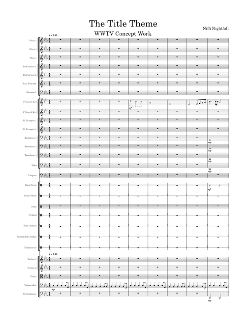 The Title Theme - Niffi Nightfall