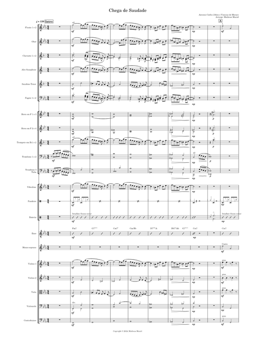 Chega de saudade – Antônio Carlos Jobim