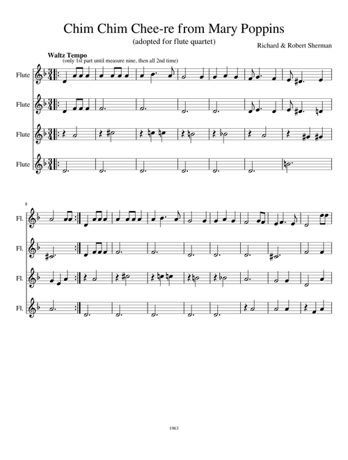 Chim Chim Chee-re from Mary Poppins