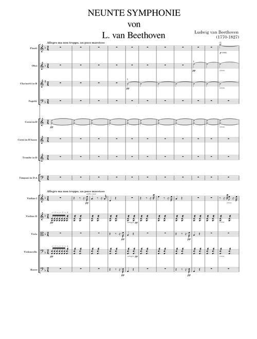 Symphony No.9, Op.125 – Ludwig van Beethoven